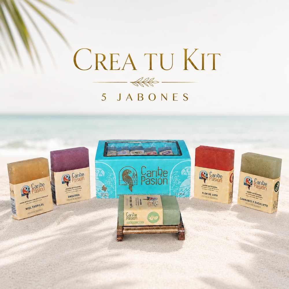 Crea tu Kit de 5 jabones y elige entre 16 fragancias