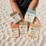 Selección de jabones artesanales tropicales elaborados en Colombia