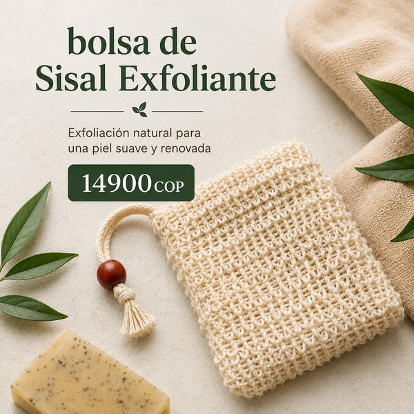 Bolsa de Sisal Exfoliante