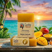 Jabón natural de mango tropical de Caribe Pasión