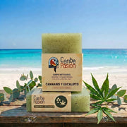 Jabon natural de cannabis y eucalipto colombia